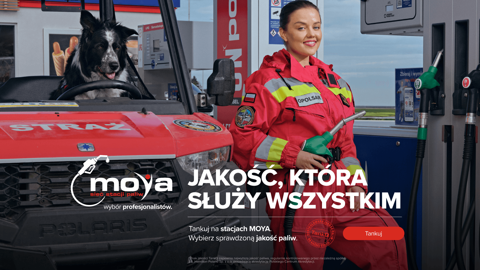 «Выбор профессионалов» — стартовала общенациональная кампания сети АЗС MOYA в Польше