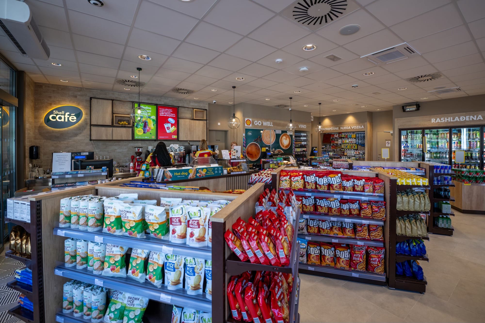 Одним из ключевых нововведений стала гастрономическая зона на АЗС Shell (Хорватия)