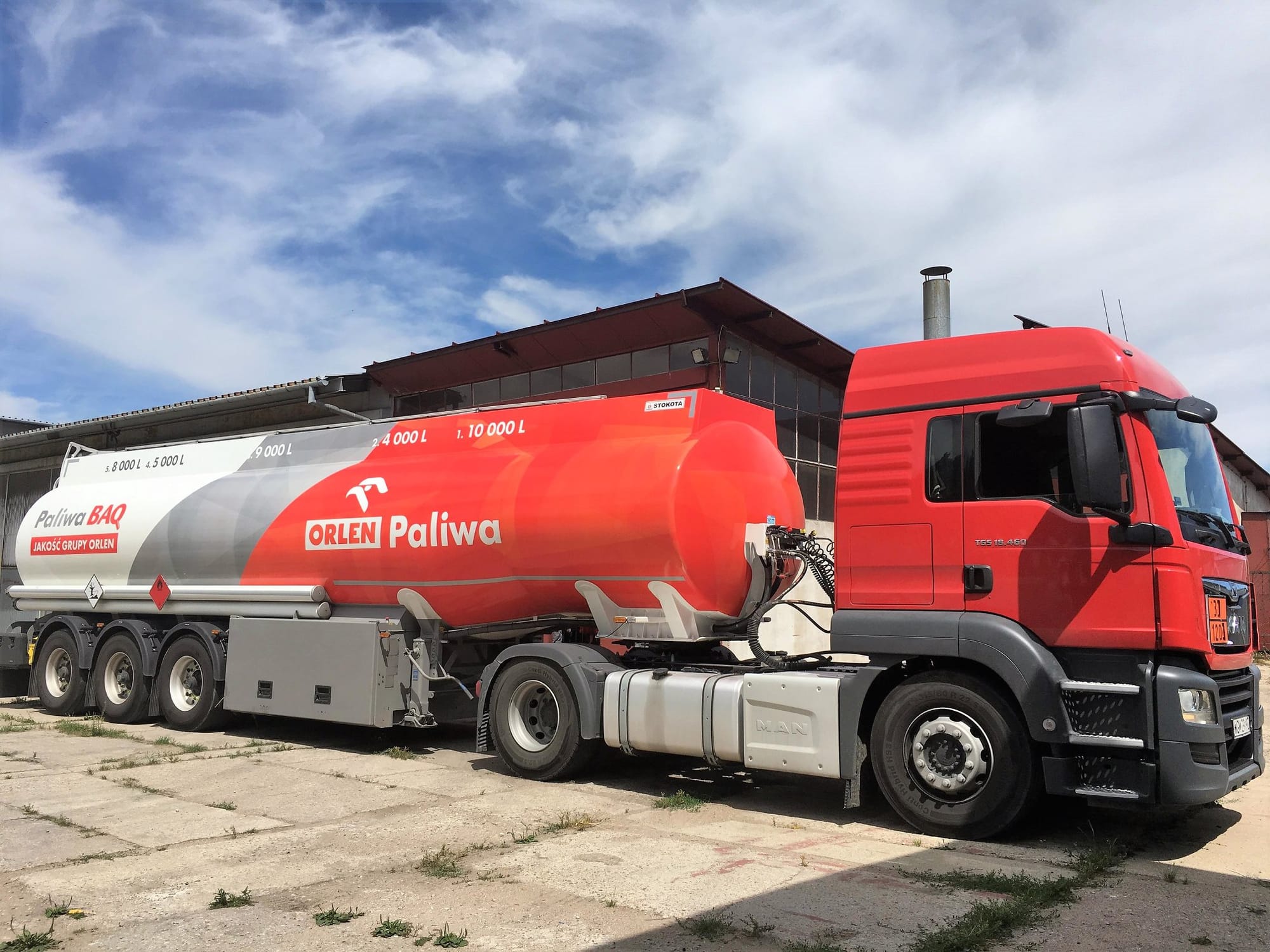 Бензовозы ORLEN забрендировали в новый фирменный стиль