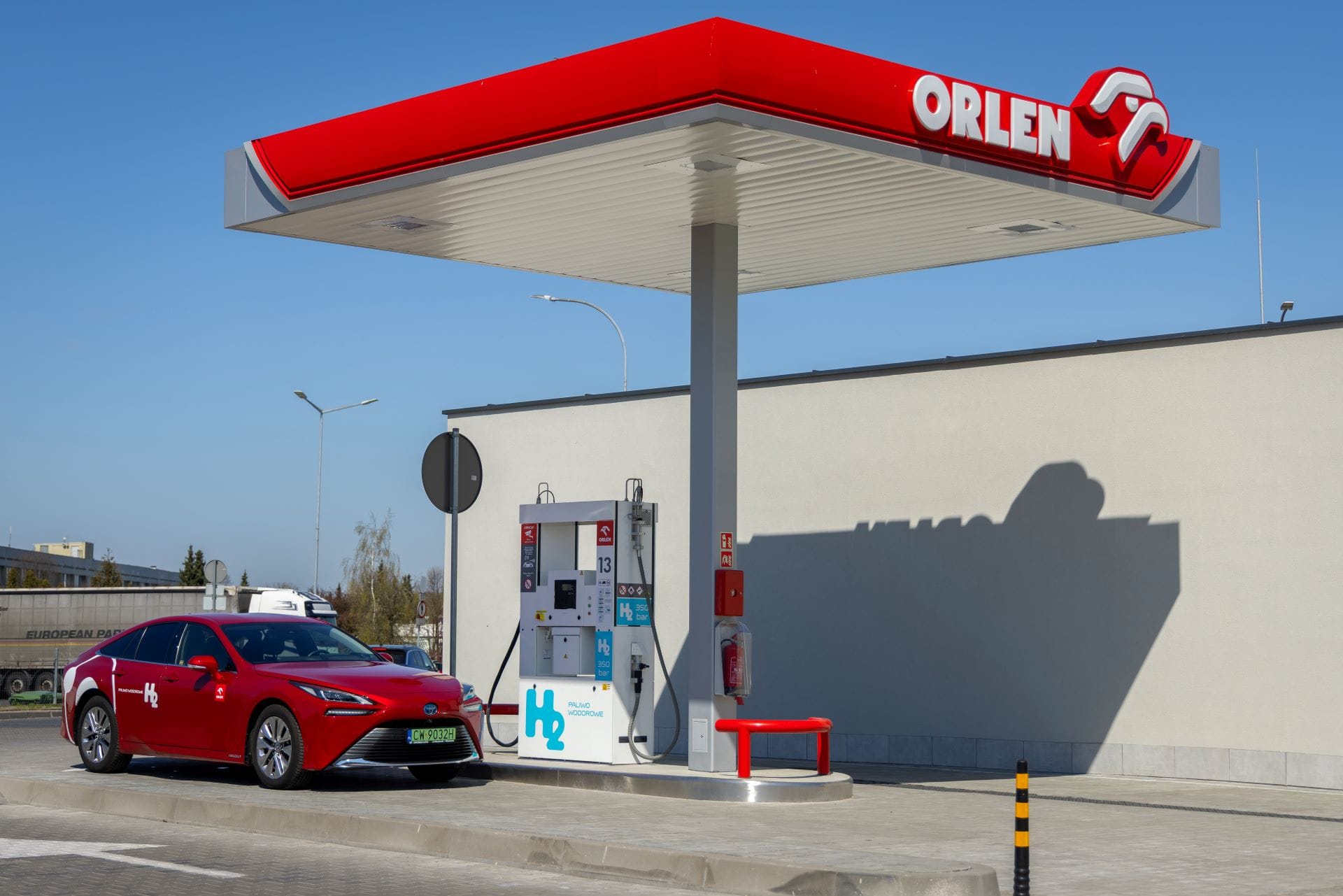 ORLEN открыл общедоступную водородную заправочную станцию в Плоцке
