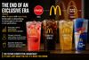 Конец эпохи эксклюзивности в McDonald's