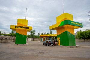Модульная АЗС с фирменными блинчиками от «Люблин»