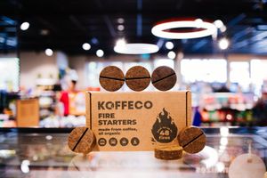 На заправках Circle K начали продавать топливные брикеты из кофейной гущи