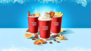 Зимнее меню напитков на автозаправочных станциях ORLEN