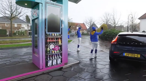 Концепция вендинговых киосков на автоматических станция в Нидерландах