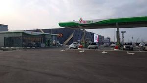 Новая автозаправочная станция «Татнефть»
