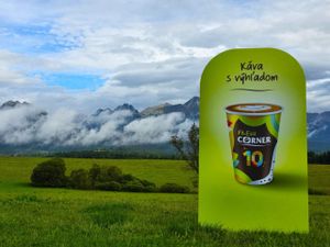 Вид на горы, как конкурентное преимущество АЗС Slovnaft в Словакии