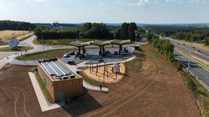 Fastned открыла «Галактику» для электромобилей в бельгийской Валлониии