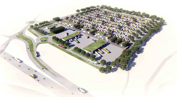 В Дании собираются построить крупнейшую в Европе стоянку для грузовых автомобилей