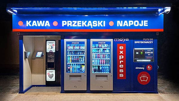 Автоматическая АЗС MOYA с нетопливным предложением