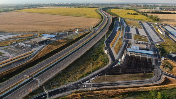 Новые станции OMV на словацкой автомагистрали D4