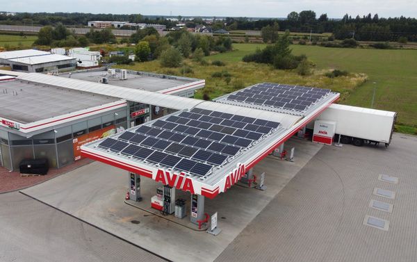 Станции AVIA на зеленой энергии