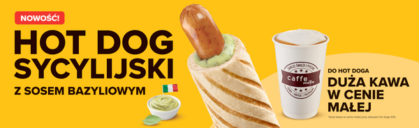 Сицилийский хот-дог – новинка в Caffe MOYA