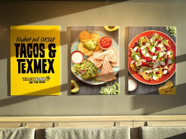 Сотрудничество OKQ8 и Taco Bar: расширение гастрономического предложения на АЗС в Швеции