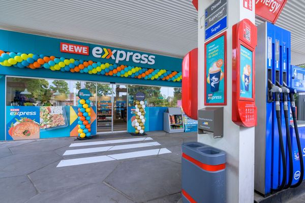 Rewe Express масштабируется на АЗС Esso в Германии