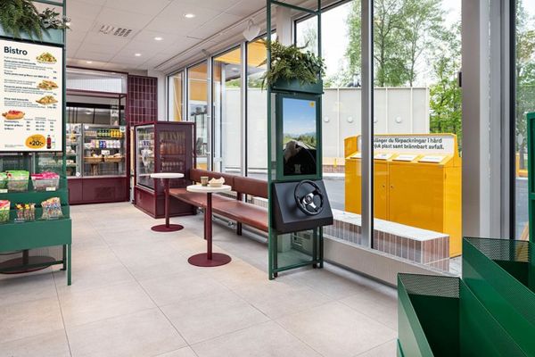 Новая концепция АЗС Preem в Швеции: итальянская гастро-зона, мини-офис и дизайн вне отраслевых стандартов