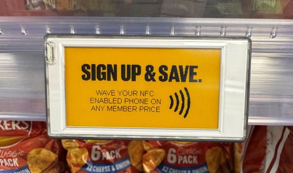 Электронные ценники становятся точкой контакта программы лояльности