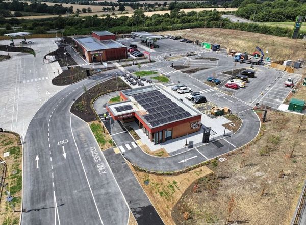 Welcome Break открыл новый трассовый комплекс в Великобритании