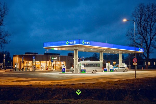 Инвестировав 1,6 млн евро Virši открывает новую АЗС в Латвии