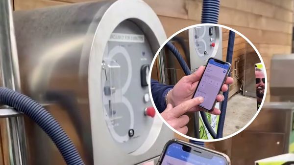 Смарт-пылесос самооблуживания на АЗС