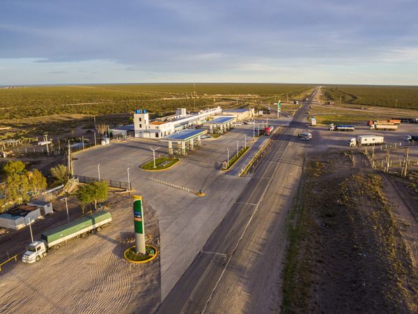 Трассовый комплекс в аргентинской пампе
