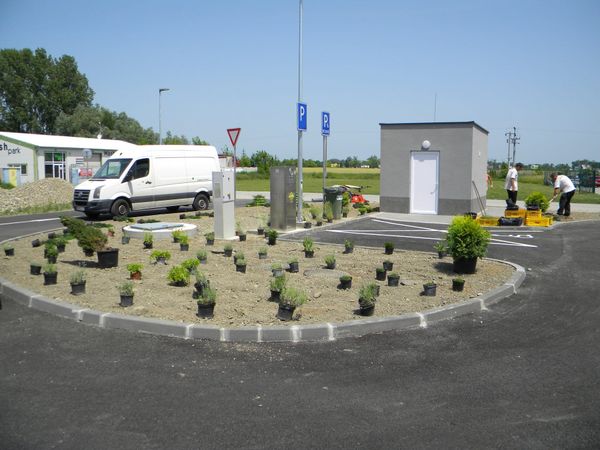 АЗС Oliva становится еще зеленее