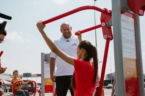 Спортивные площадки на АЗС ORLEN в Польше