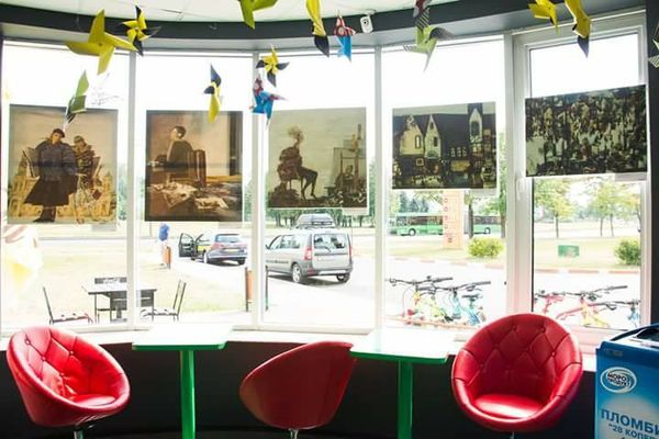 Современное искусство на АЗС А-100