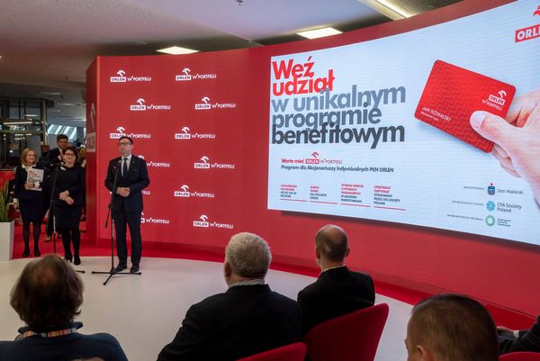 Orlen представила программу лояльности для держателей своих акций