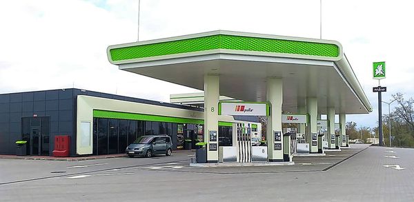 Станция ОККО с мультитопливной колонкой