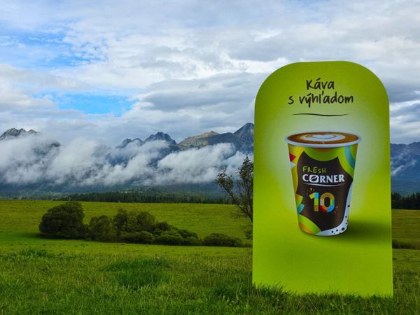 Вид на горы, как конкурентное преимущество АЗС Slovnaft в Словакии