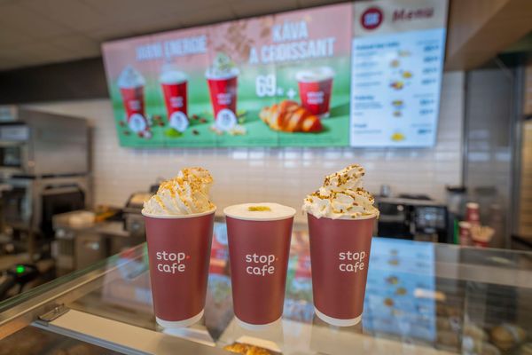 Весеннее меню напитков на АЗС ORLEN в Словакии