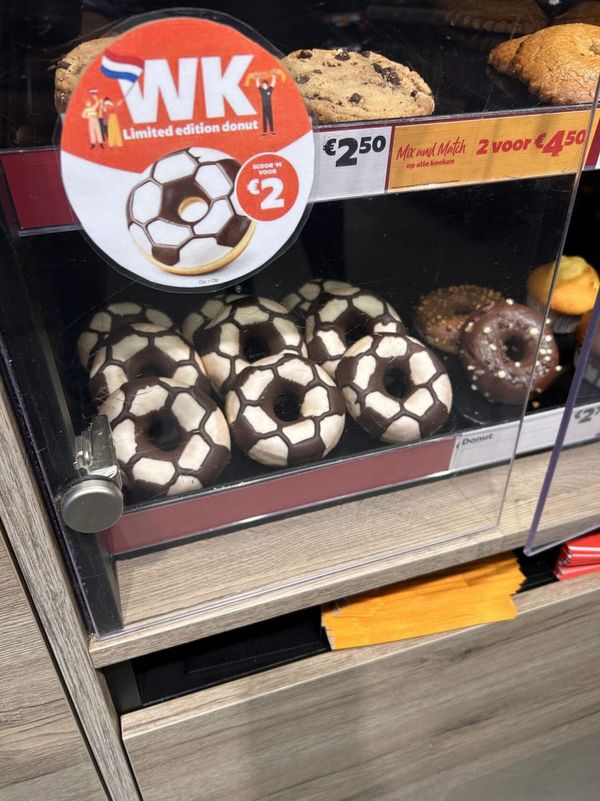 Футбольный пончик от Circle K к ЧМ-2026