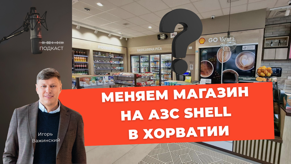 Разбор магазина на АЗС Shell в Хорватии