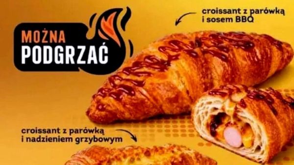 В польской Żabka продаётся хот-дог в круассане Crodog