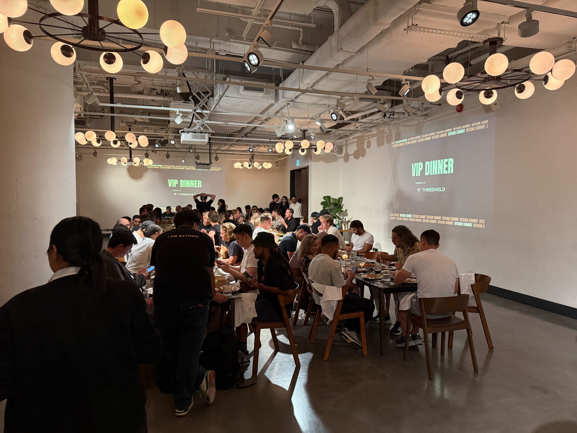 VIP Dinner at Bitcoin Summit 2025 HK | Sponsored by Threshold Network