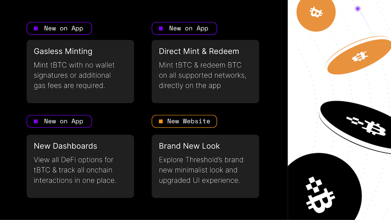 New Threshold App Features Gasless Minting| Threshold Network