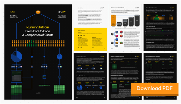 Running bitcoin - From Core to Code