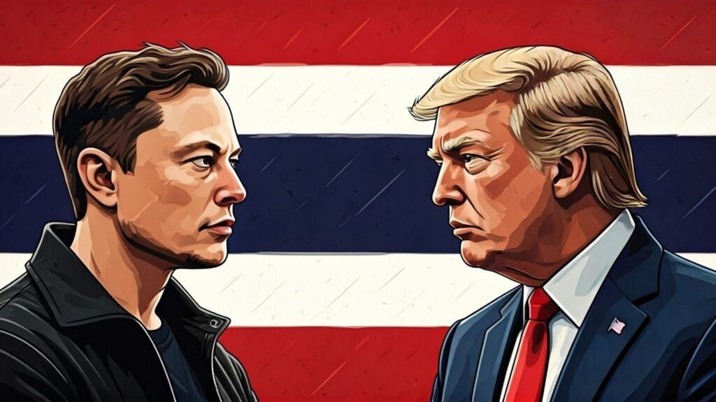 Bitcoin lao dốc sau khi lập đỉnh lịch sử: Thị trường chao đảo vì căng thẳng giữa Musk và Trump, cùng áp lực chốt lời