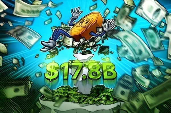 Bitcoin và Ether dẫn đầu dòng tiền 17.8 tỷ USD vào tiền mã hóa