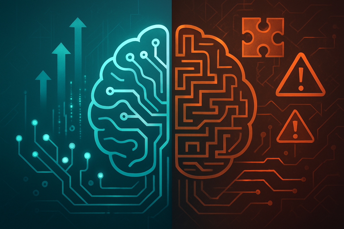 The AI Paradox: How Sam Altman's "Gentle Singularity" and Apple's Sobering Research Can Both Be True