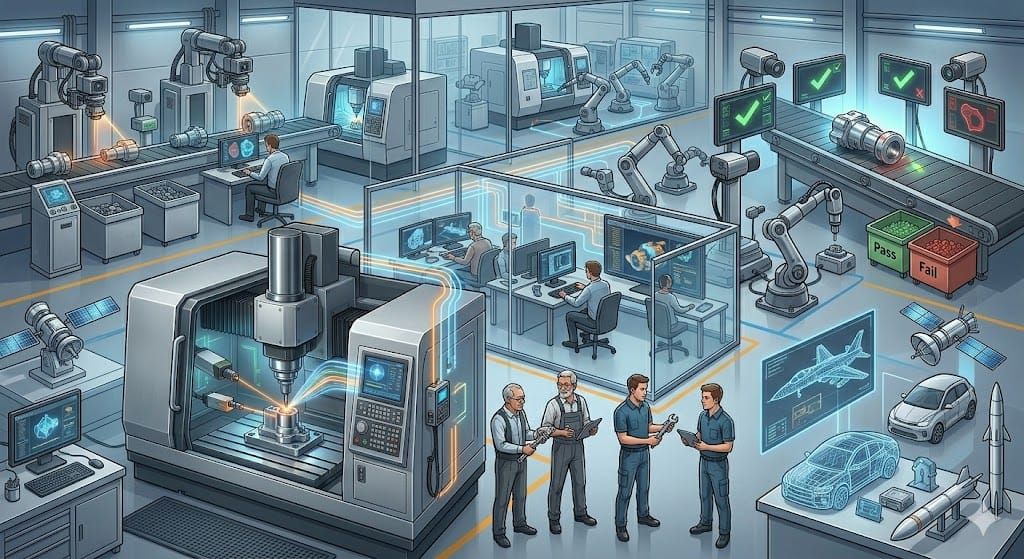The Intelligence Layer for Precision Manufacturing