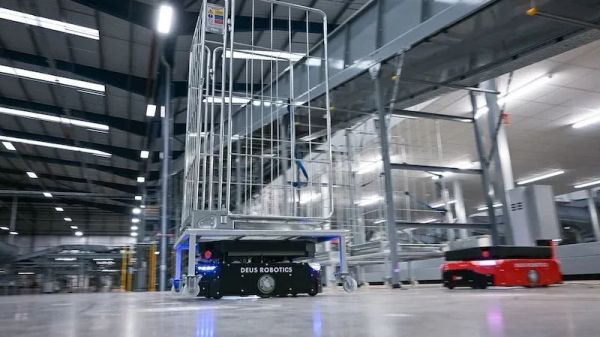 DPD partners with Deus Robotics to deploy autonomous warehouse system at London Docklands facility