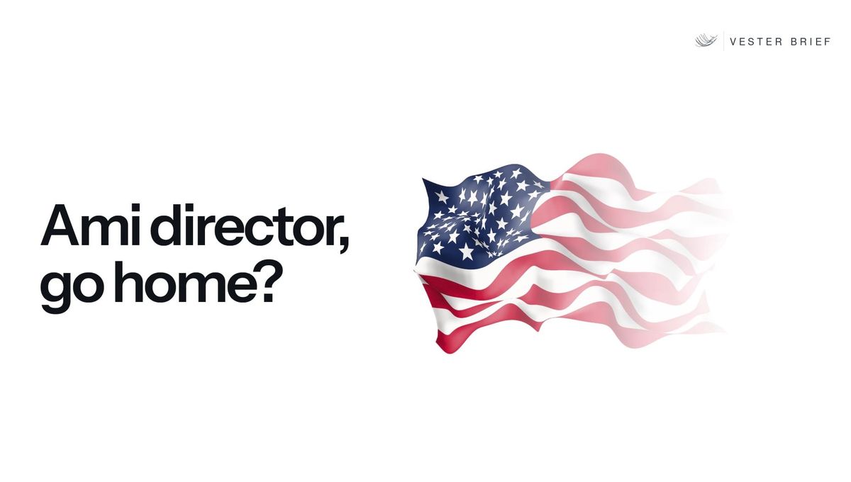 The decline of Americans on non‑US boards