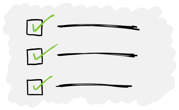 An illustration of a to-do list