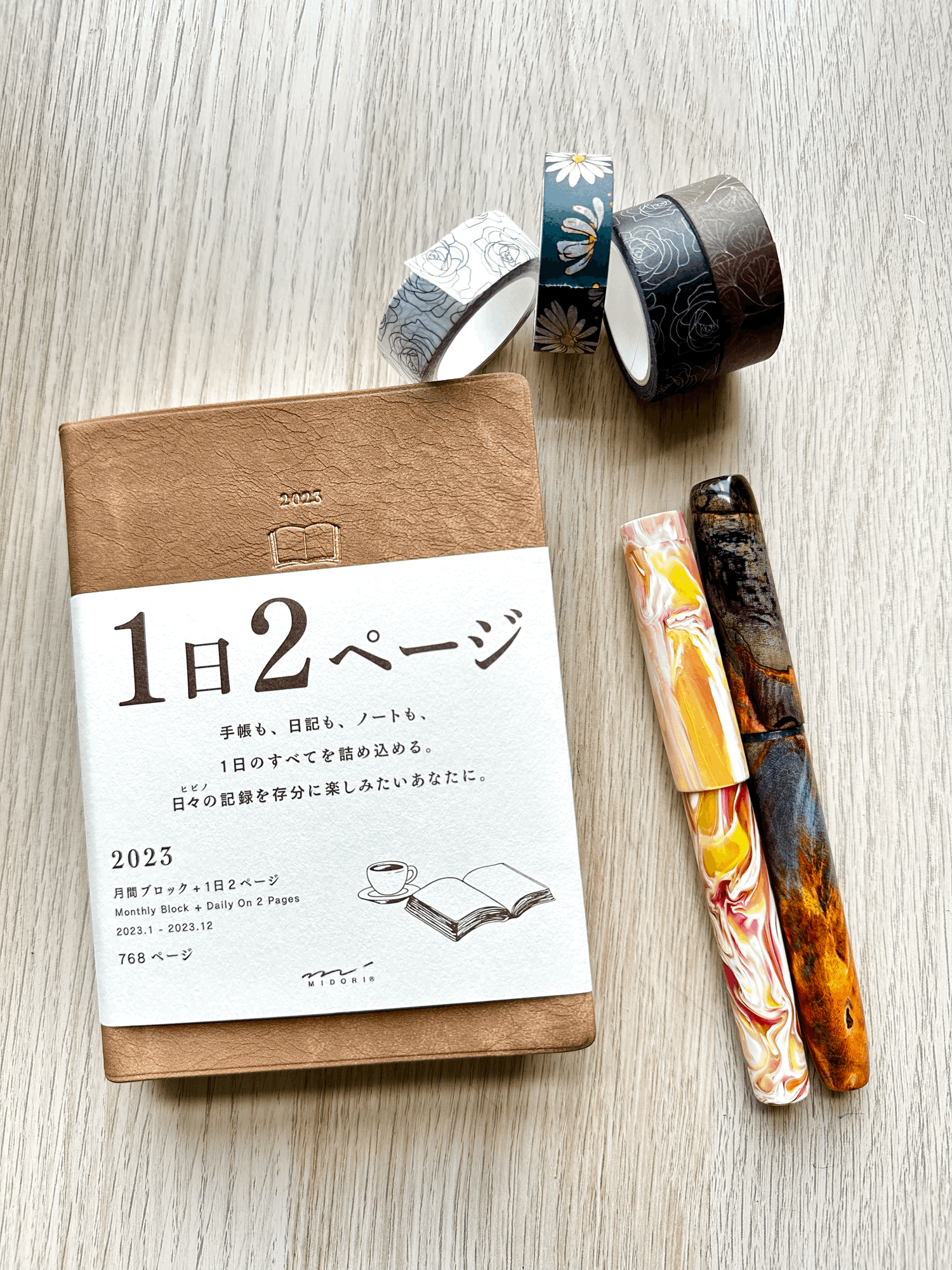 Midori Hibino 2023 - A Thoughtful Daily Planner Review