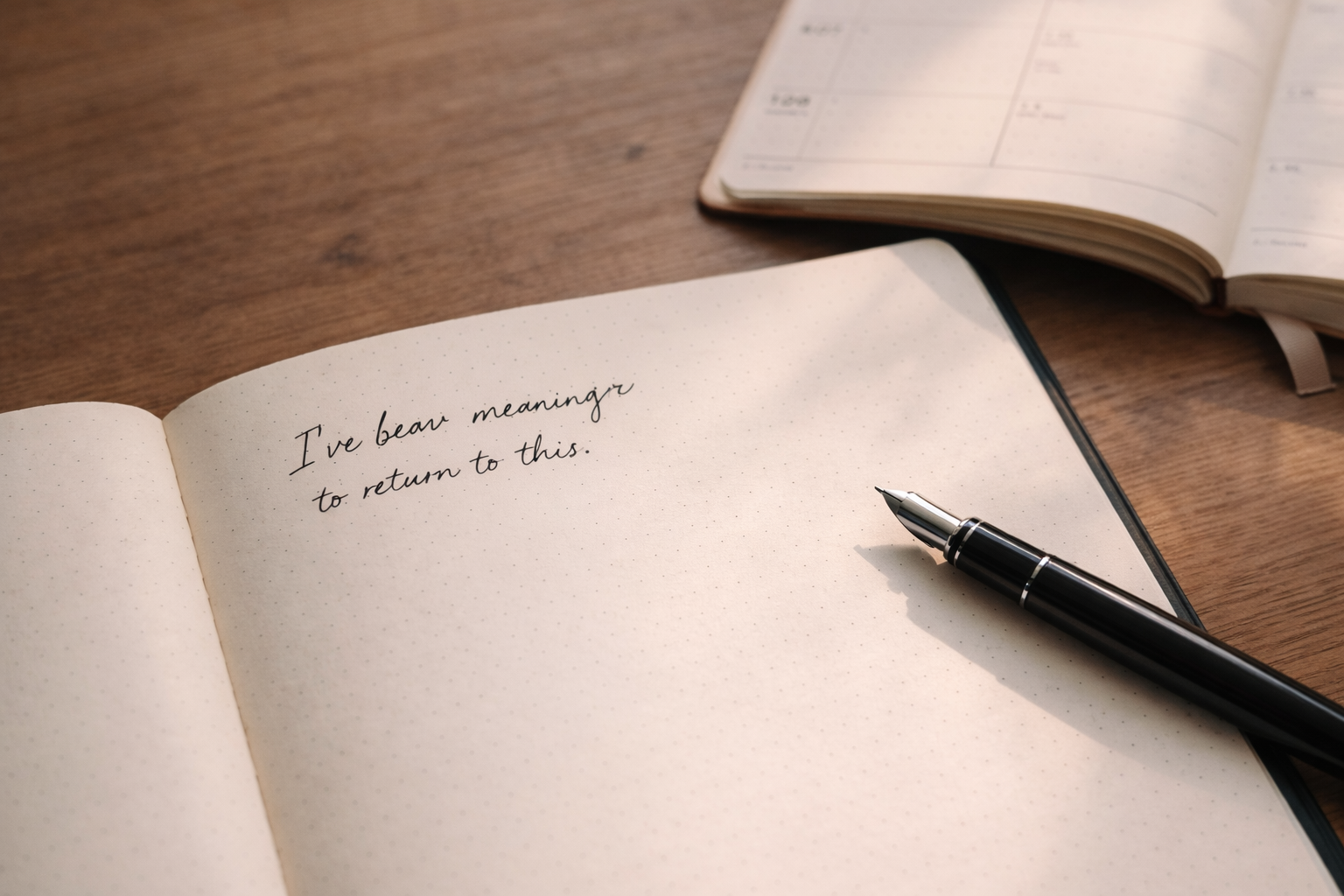 Journaling With One Inky Morning – Week 1: What Needs Care