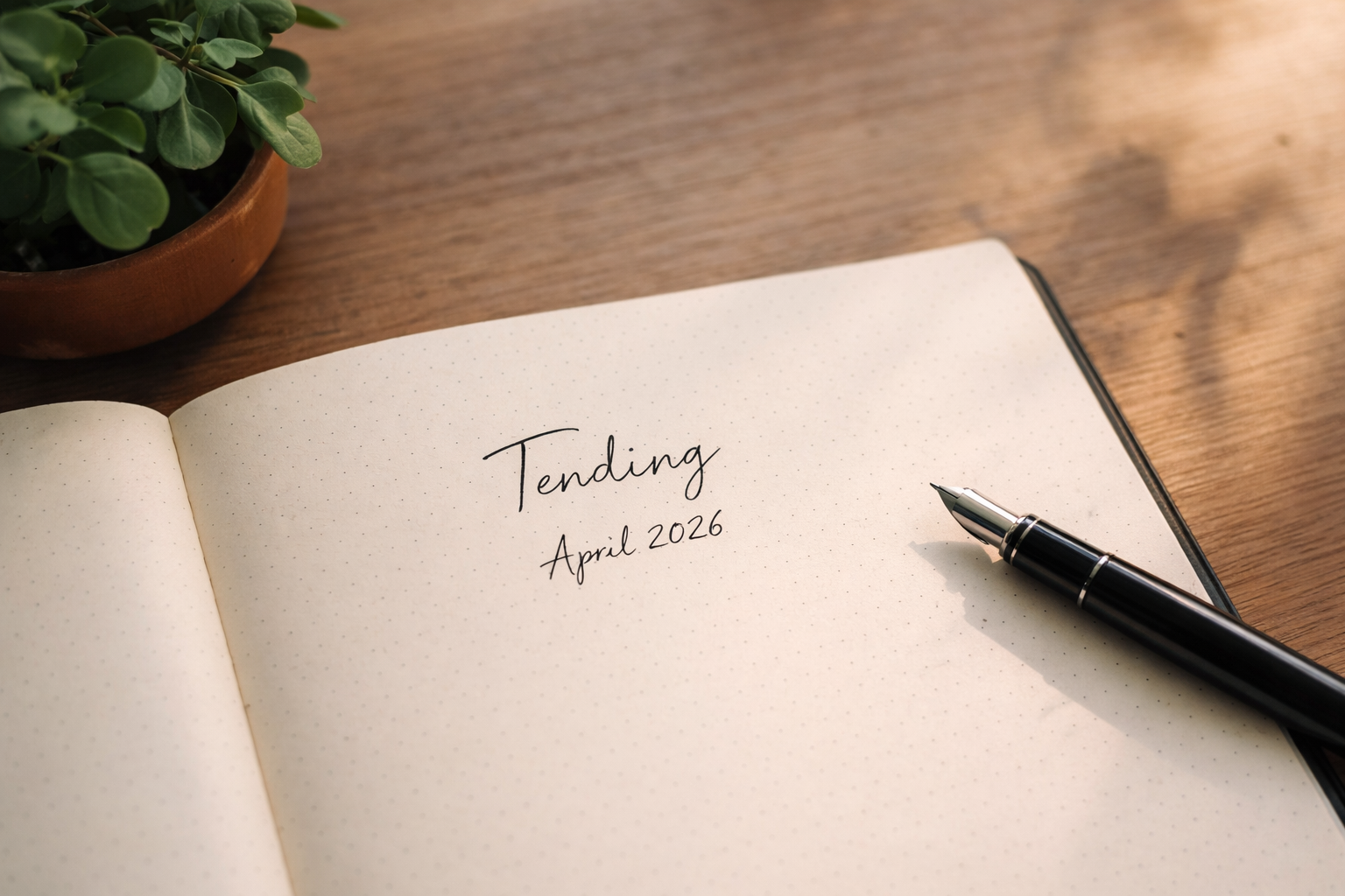 Tending – April 2026