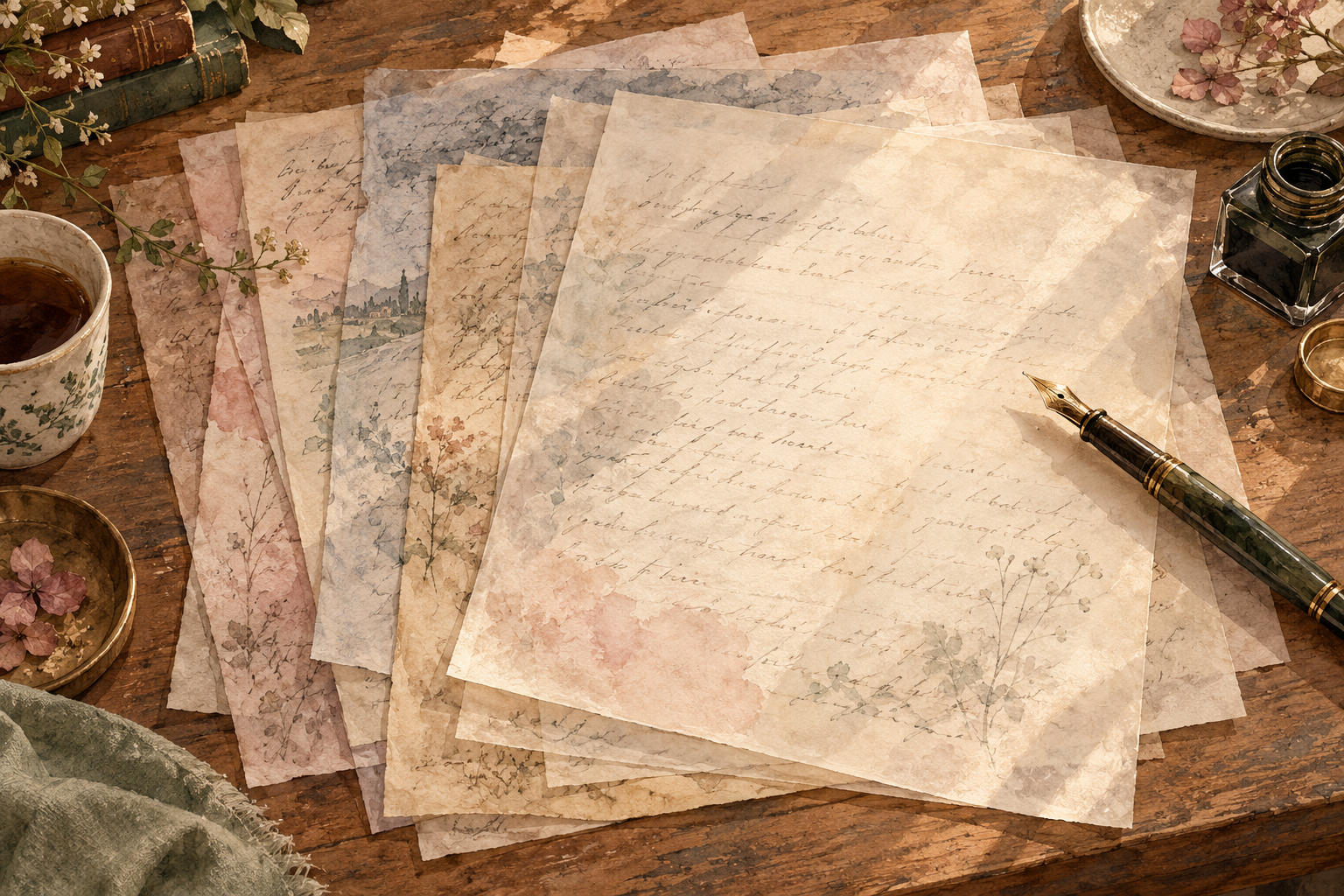 Journaling With One Inky Morning – Week 4: Letting Words Settle