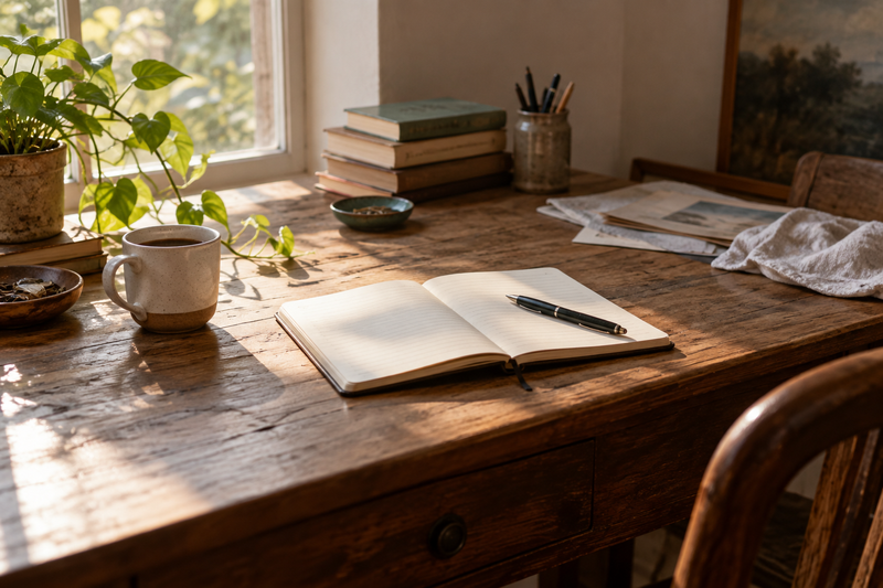 Journaling With One Inky Morning – Week 4: Re-establishing Stability